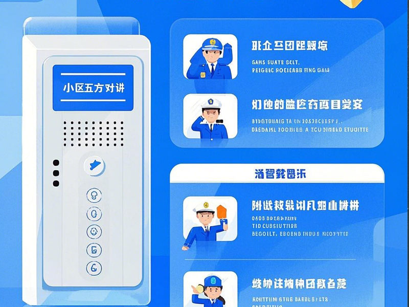 电梯五方对讲系统