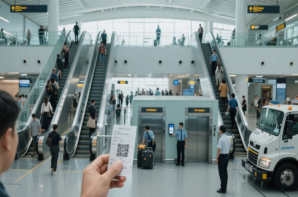 千赢国际官网首页电梯梯控系统：机场垂直安全的智能守门人