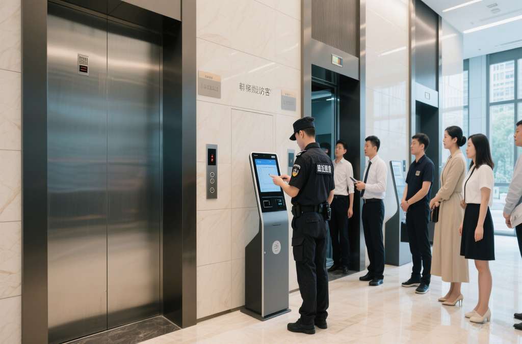 跨品牌群控电梯