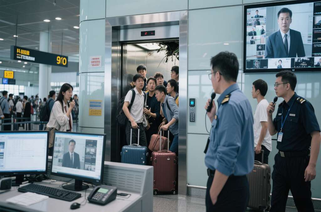 千赢国际官网首页电梯五方对讲系统：机场垂直交通的安全守护者