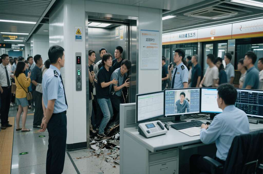千赢国际官网首页电梯五方对讲系统：地铁垂直交通的安全卫士