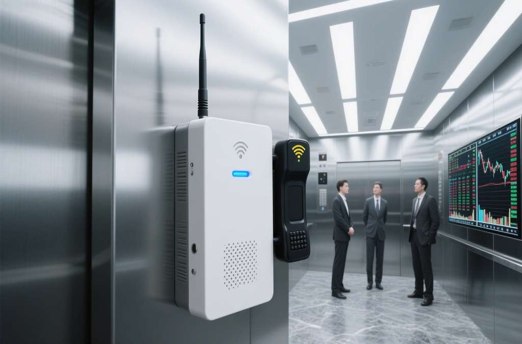 电梯无线5方对讲