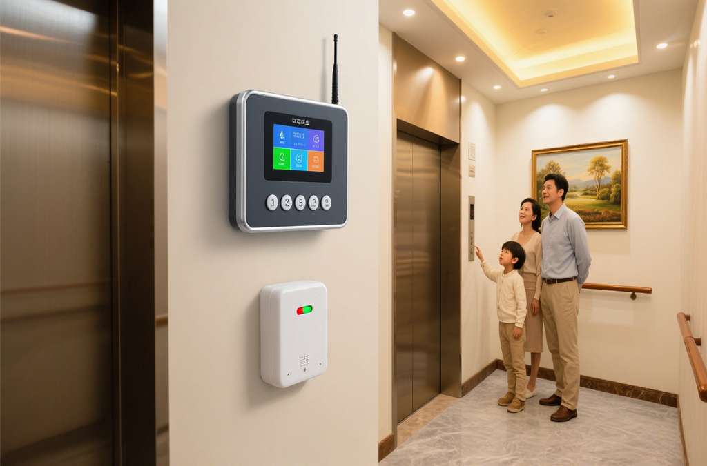 电梯无线对讲五方通话