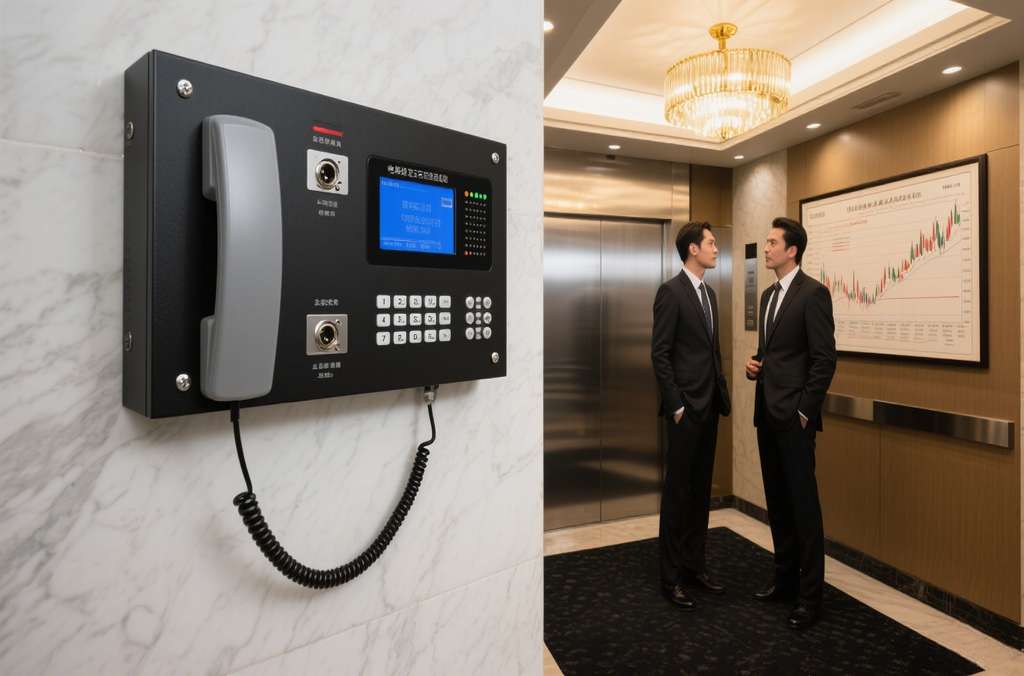 电梯有线五方对讲系统