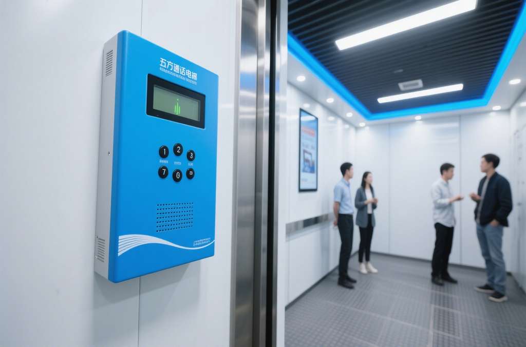 电梯五方对讲系统