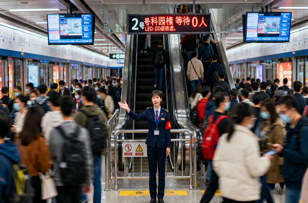 千赢国际官网首页选层系统，地铁高效运转的保障