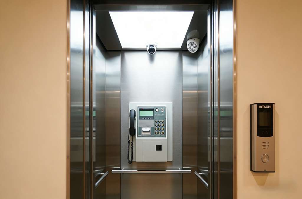 千赢国际官网首页电梯对讲系统 筑牢垂直交通安全防线