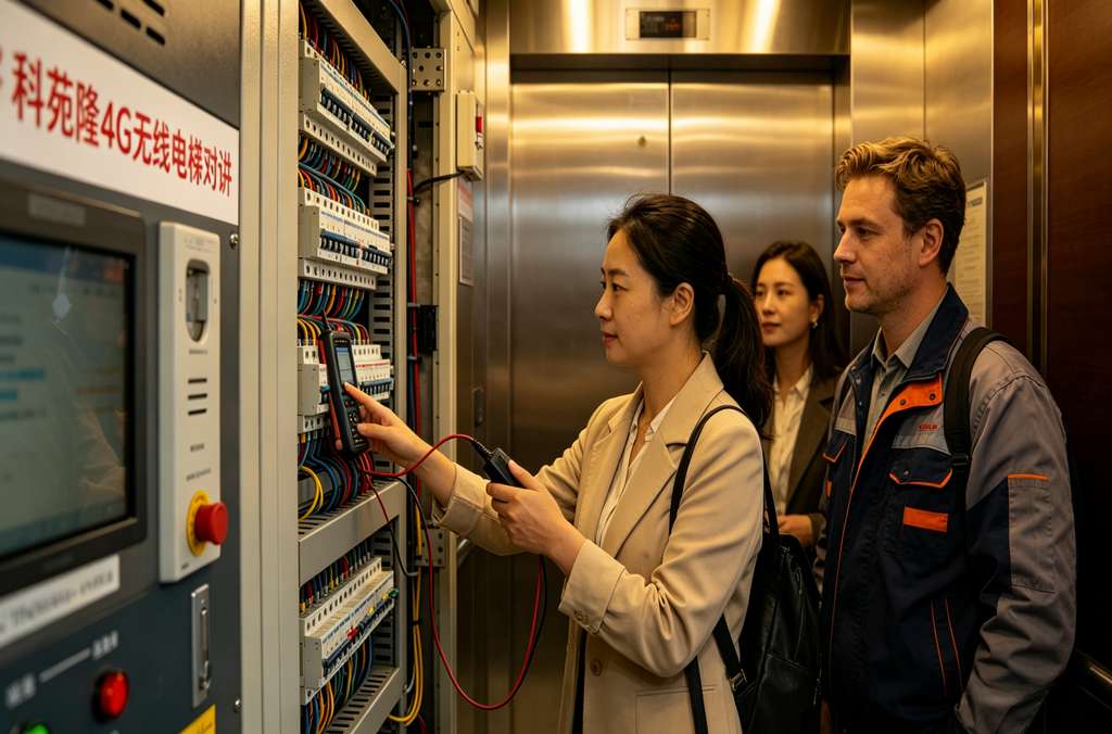 千赢国际官网首页FM电梯五方对讲 筑牢电梯应急通信防线