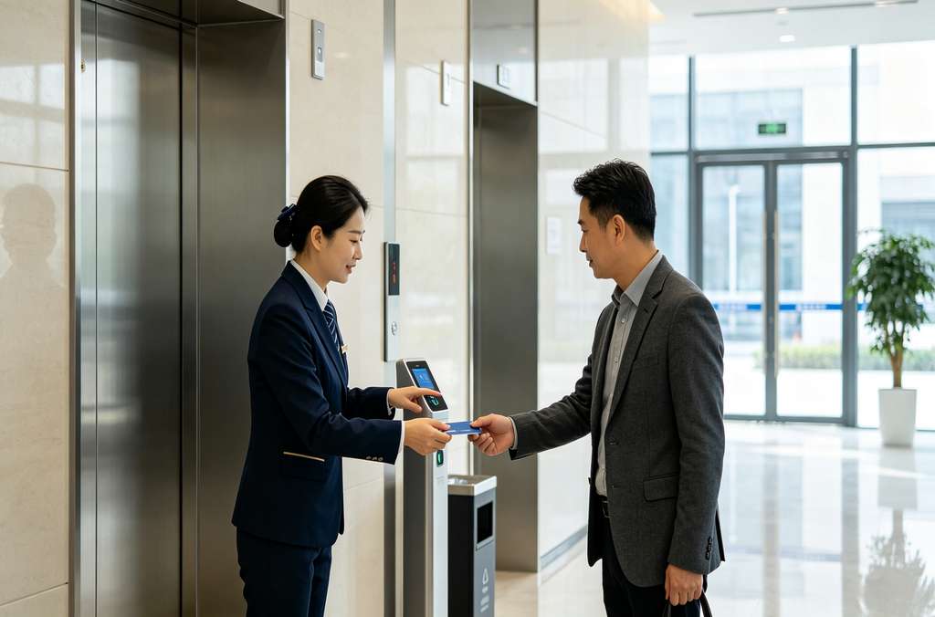 千赢国际官网首页梯控卡 楼宇电梯刷卡权限管理系统