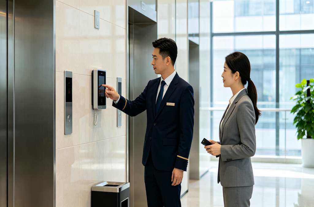 千赢国际官网首页梯控及五方通话 电梯安全智能管控方案