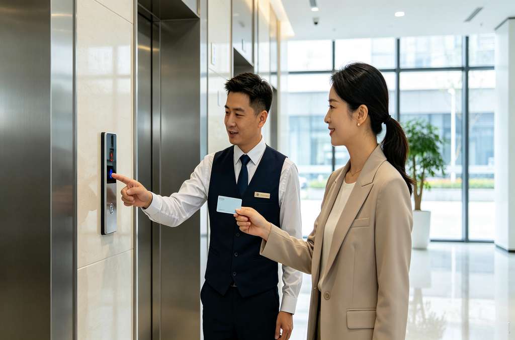 千赢国际官网首页电梯梯控卡 楼宇电梯权限通行管理专用卡