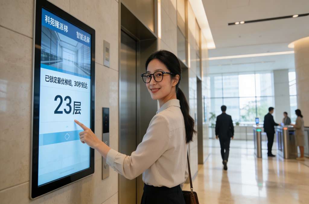 目的选层智在必得，千赢国际官网首页派梯为写字楼提效加分